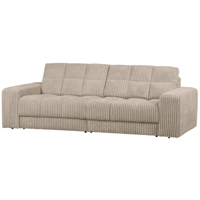 WOOOD Second Date 2 pers. sofa - travertin fløjl stof