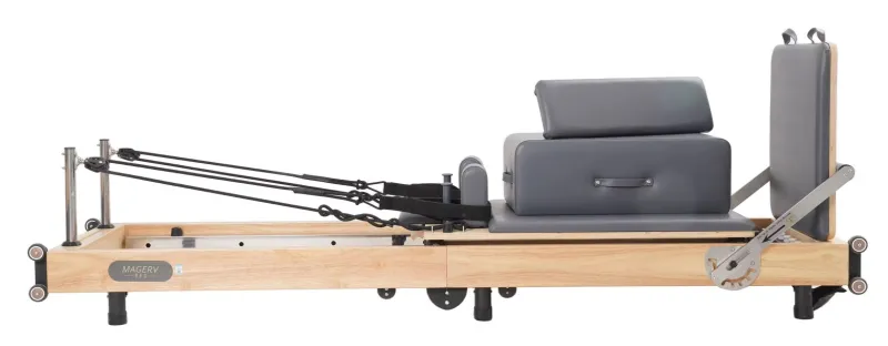 Foldbar professionel reformer i egetræ