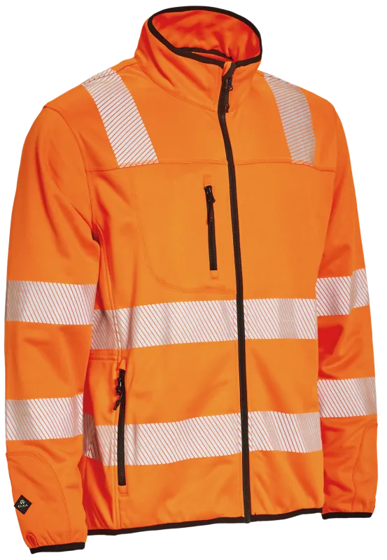 Hi-vis fleecejakke midlayer zip-in 150015R org 4XL