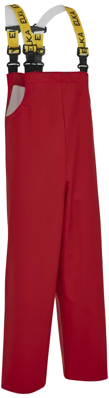 Regnoveralls m/seler 079900 rød Str. L