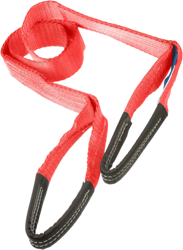 Båndstrop polyester  rød 5T 10m