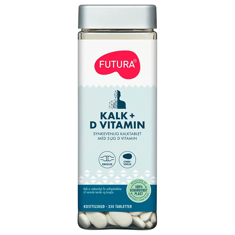 Futura Kalk + D-Vitamin (350 tabl)
