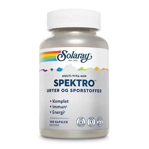 Solaray Spektro MultiVitaMin 100 kaps.