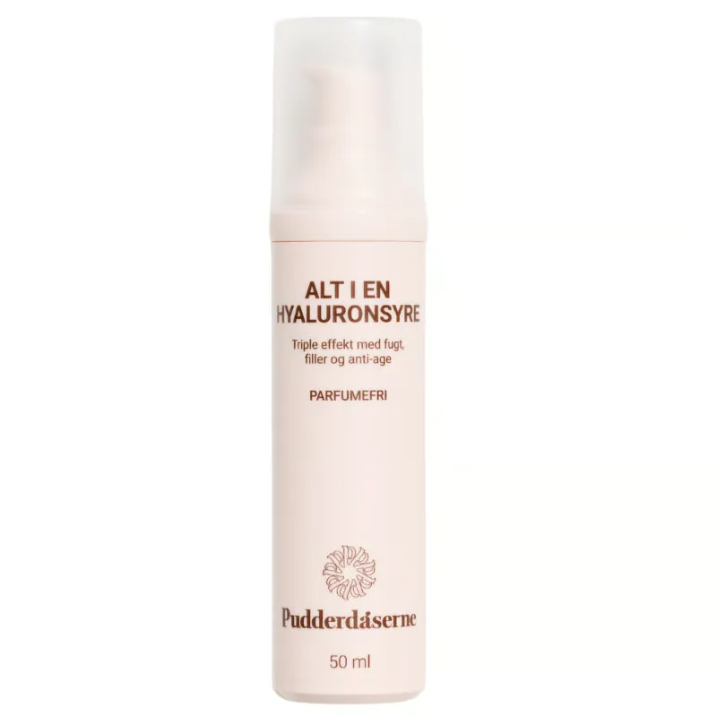 Pudderdåserne Alt I En Hyaluronsyre 50 ml.