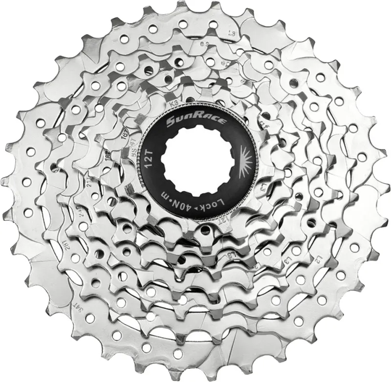 Sunrace CSM66 Kassette 8 speed 11-32T MTB Nikkel