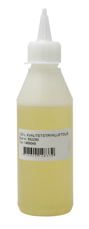 0,20 l kvalitets trykluftolie, Rando HD 32 Inkl. olieafgift