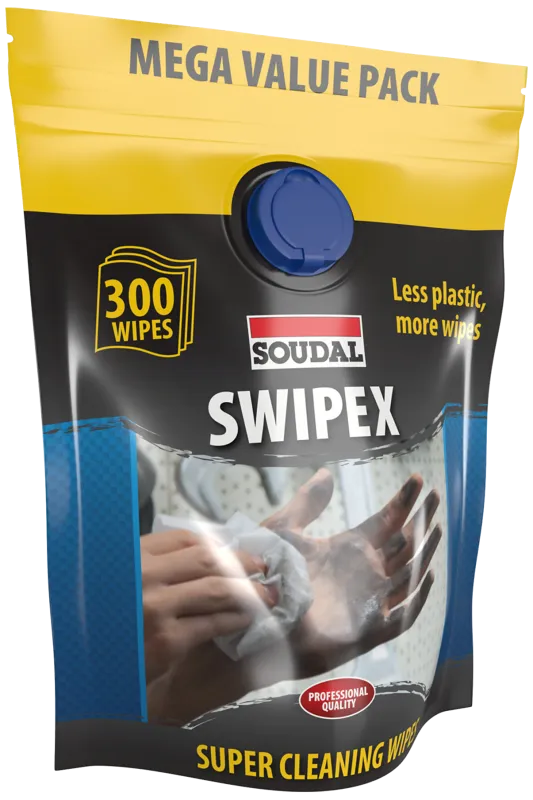 Soudal Swipex renseservietter, valuepack 300stk