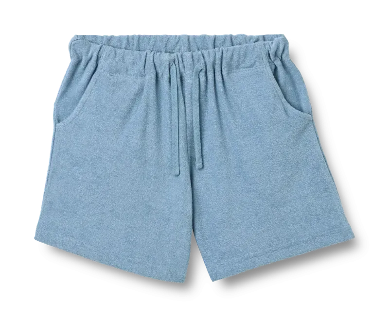 Kalle Shorts - Faded denim - 122