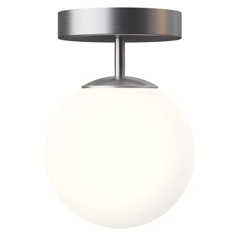 Edgeform Stringball 1 Væg-/loftlampe, nikkelfinish