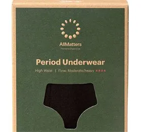 AllMatters Menstruationstrusse High Waist Underwear Moderate/heavy XL