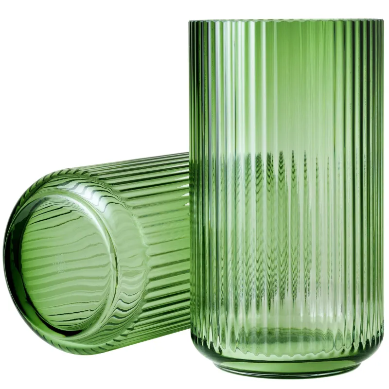 Lyngby porcelæn Lyngbyvasen 31 cm, glas - grøn
