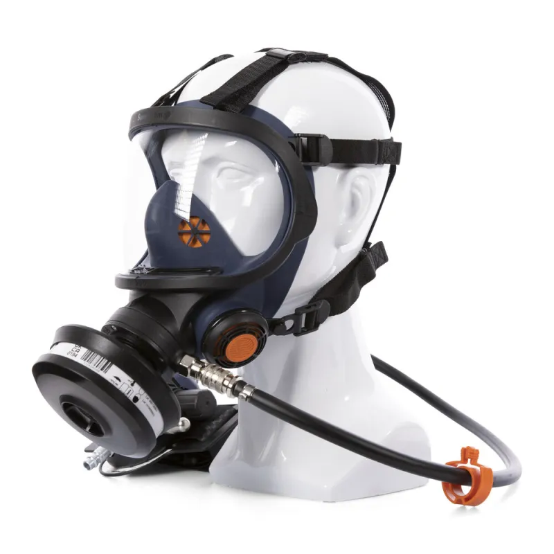 Silikone trykluftforsynet helmaske SR 200 Airline