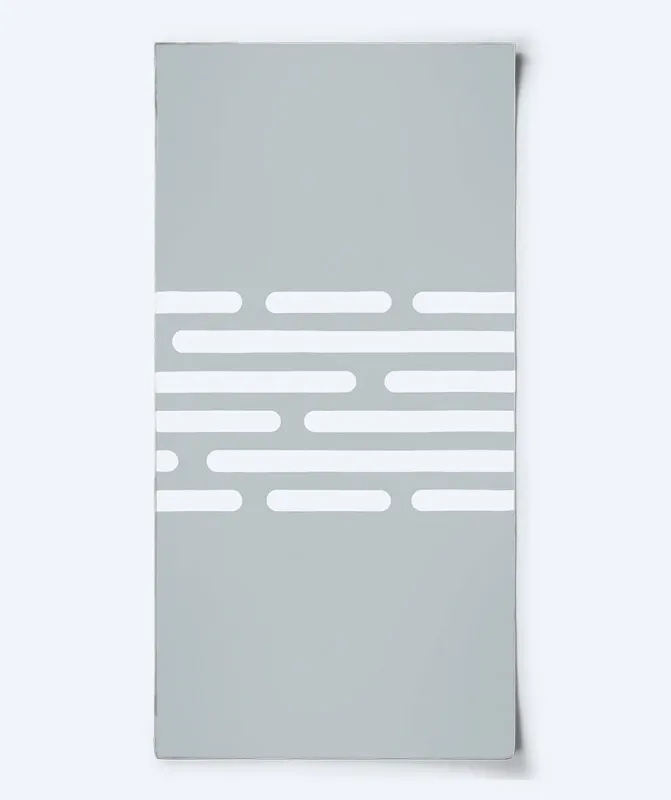 Watery microfiber håndklæde (160 x 80 cm) - Eco Nebraska - Sand - Håndklæder