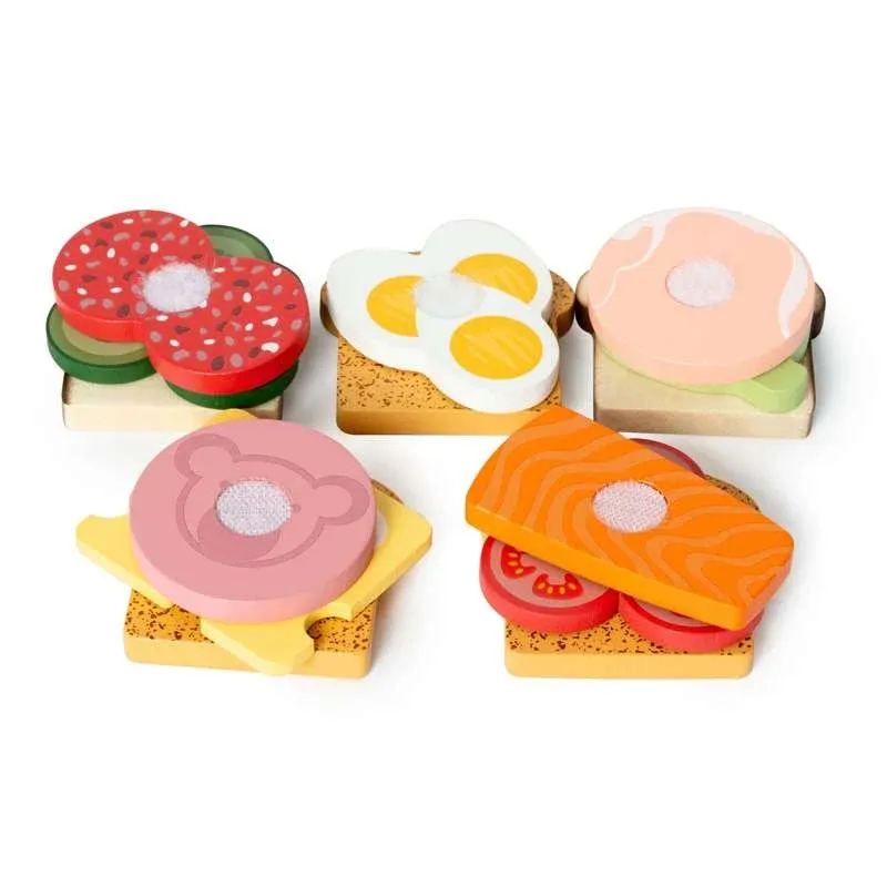 MaMaMeMo Legemad i Træ - Sandwich