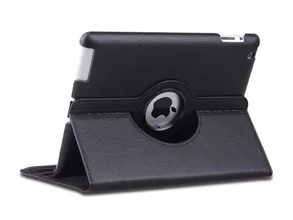 360° Roterende Cover Til iPad Air 2 & iPad Pro 9,7". Sort.