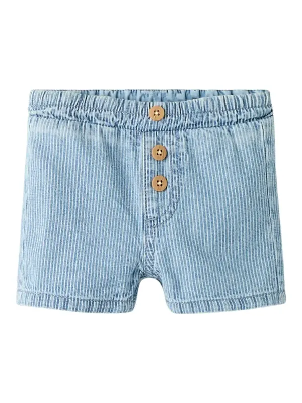 Ryan Denim Shorts - Light Blue Denim - 62