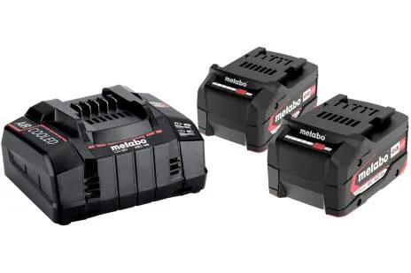 Battersæt med 2×18V/5,2Ah Li-Power + lader ACS 145