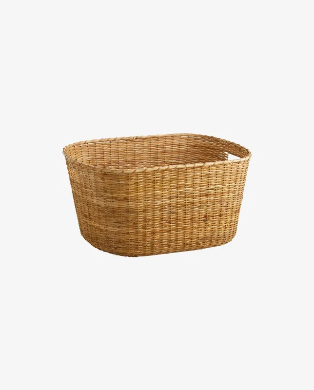 Nordal - KOLOA kurv  -  natur  -  L62 × B40 × H31 cm