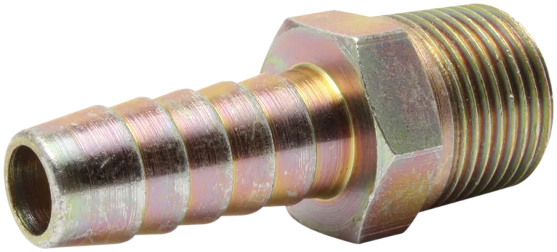 Slangestuds 3/8" udv. gevind × 3/8" 10 mm