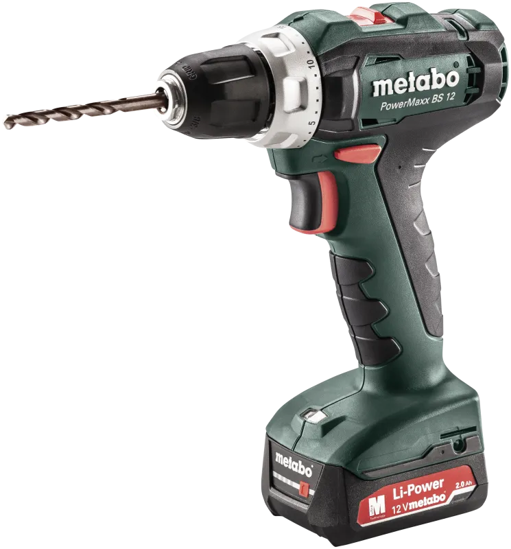Bore-/skruemaskine PowerMaxx BS12 m/2×12V/2,0Ah