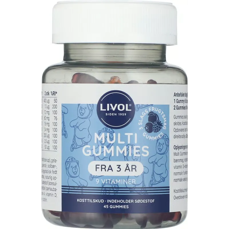 Livol Multi Gummies (45 stk)