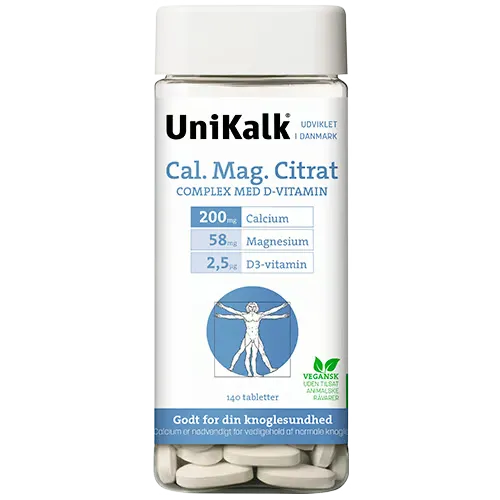 UniKalk Cal. Mag. Citrat (140 tabl)