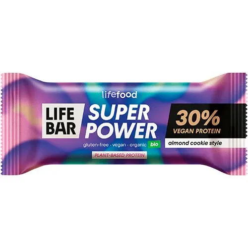 Super Power proteinbar - almond cookie Ø - 40 gram