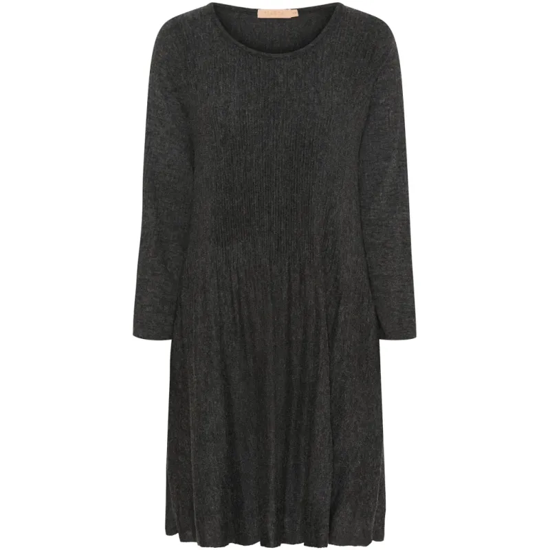 Marta Du Chateau dame kjole Sally - Darkgrey