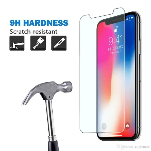 Ultratyndt hærdet glas til iPhone X. Kun 0,26mm! Front glas.