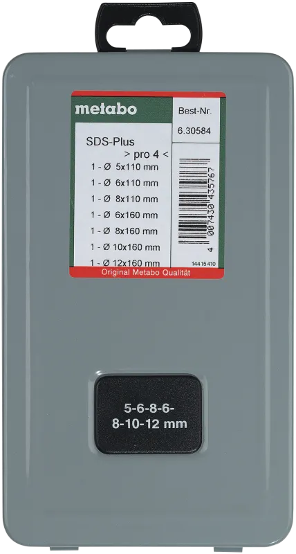 Bor SDS-plus sortiment 5,6,8,10,12