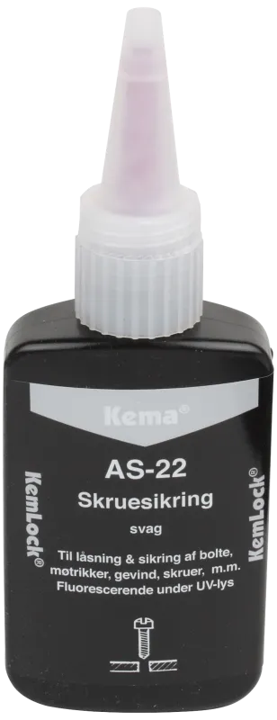 Kemlock skruesikring AS-22 50ml