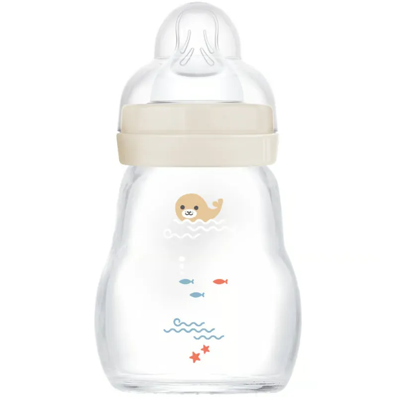 MAM Feel Good Glass Bottle Neutral (170 ml)