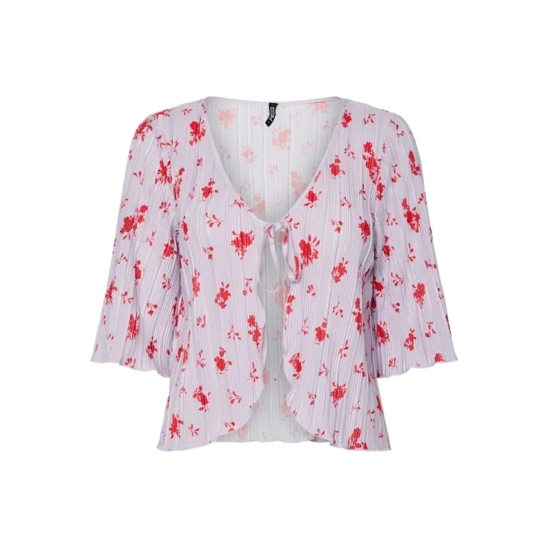 Pieces dame top PCAMBER - Lavender Fog