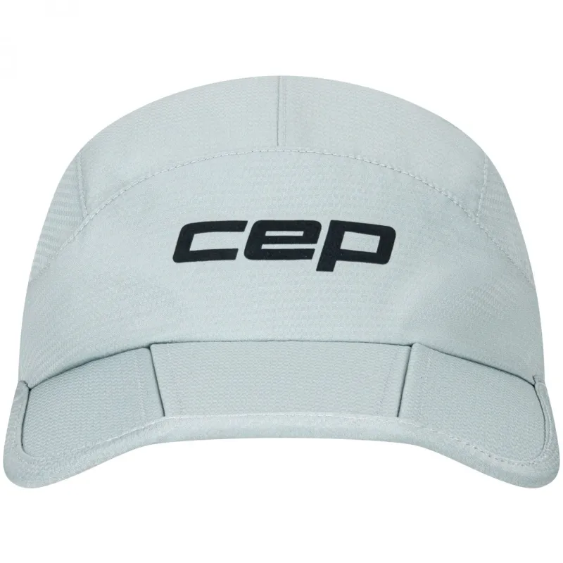 CEP Core Run Foldable Cap, løbekasket, grå