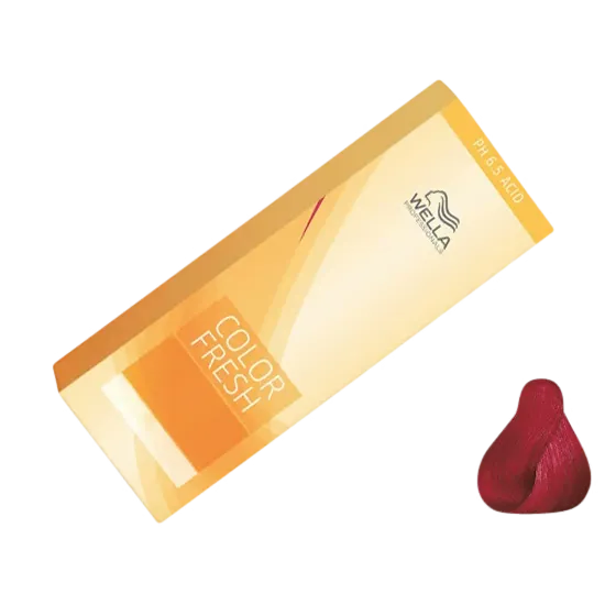Wella Color Fresh Dark Blonde Red Mahogany 6/45 75 ml.