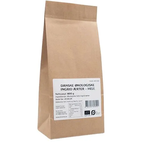 Aurion ngrid-ærter Hele Øko. - 600 gram