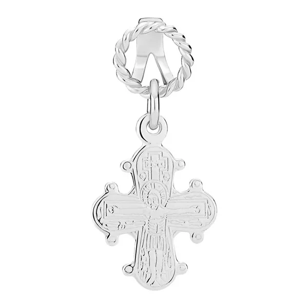 Vedhæng med Dagmarkors i Sterling Sølv  -  10 x 12 mm