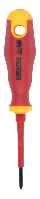 VDE Skruetrækker PH0 x 60 mm