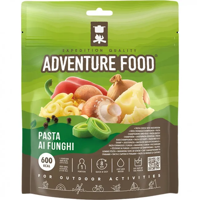 Adventure Food Pasta ai Funghi, frysetørret mad