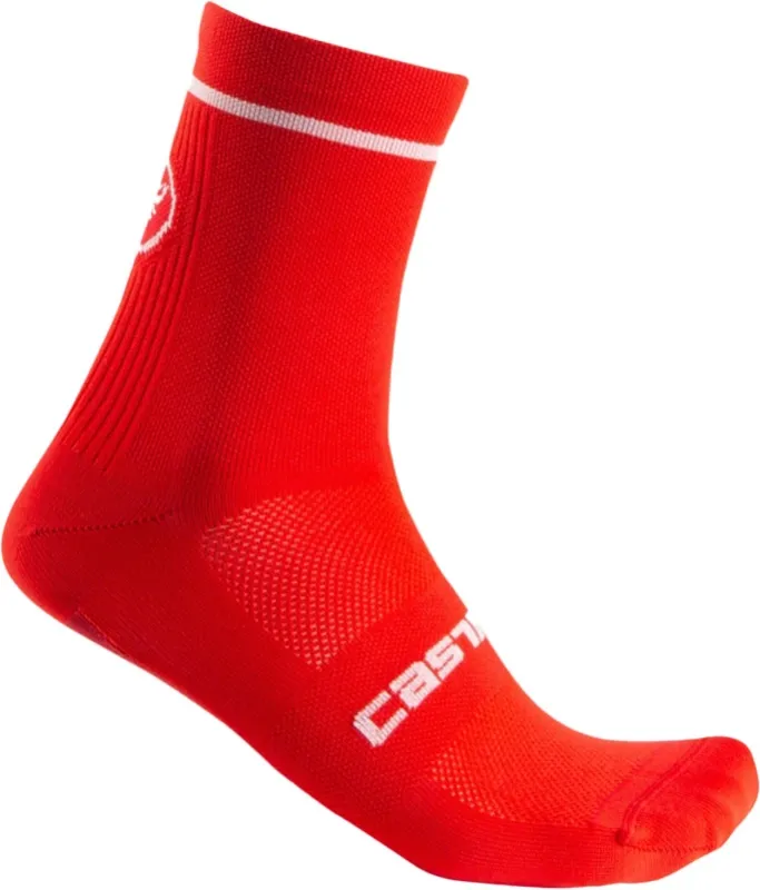 Castelli ENTRATA 13 SOCK - Rød