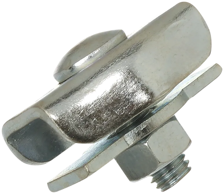 Pladewirelås simplex galvaniseret 6mm