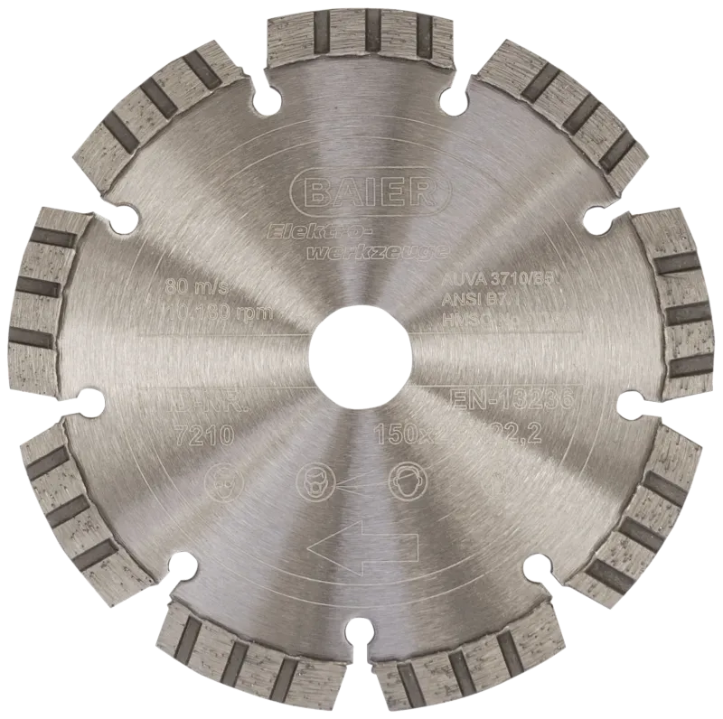Baier Laser Turbo diamantskæreskive 350×25,4mm