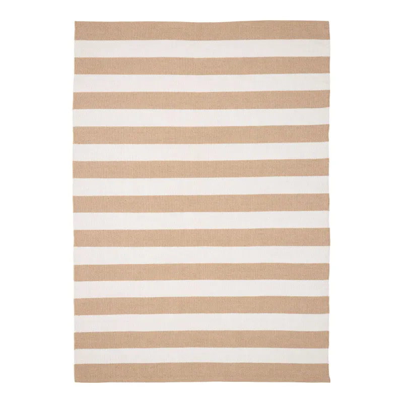 HOUSE NORDIC Tæppe, 100% genanvendt plast, beige/off white, 200x300 cm