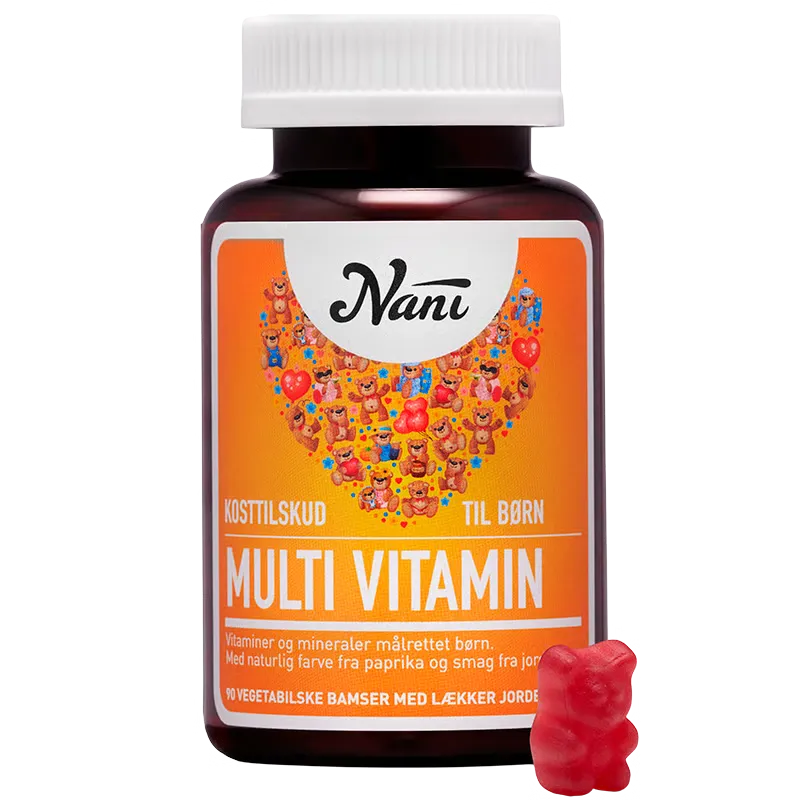 Nani Food State Multivitamin til børn (90 stk)