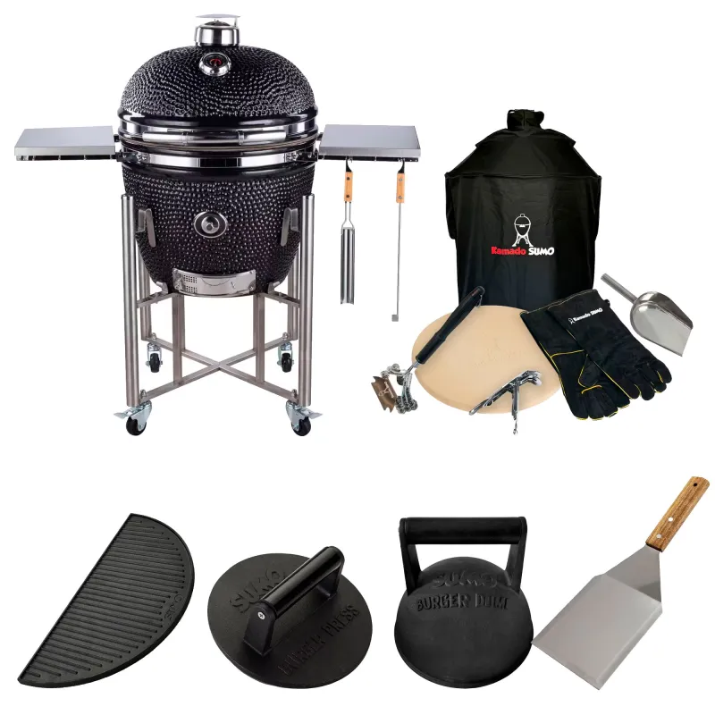 Kamado sumo Signature Pro med smashpakke