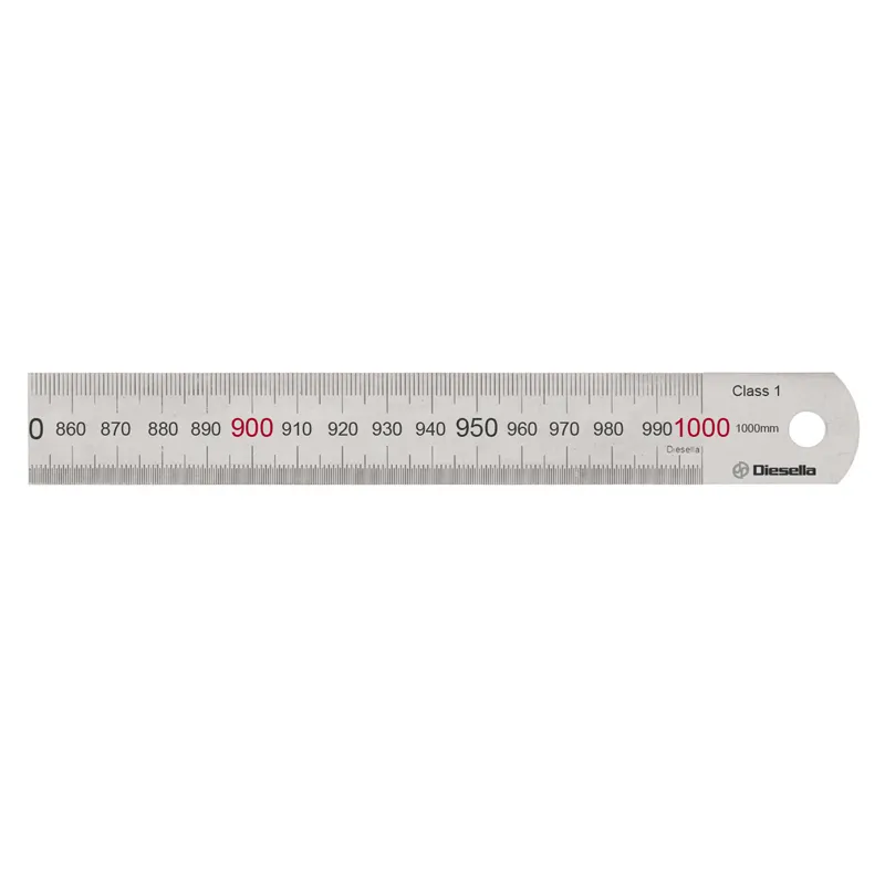 Stållinjal 1000X35X 1,5 mm