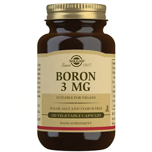 Solgar Bor 3mg (100 kaps)