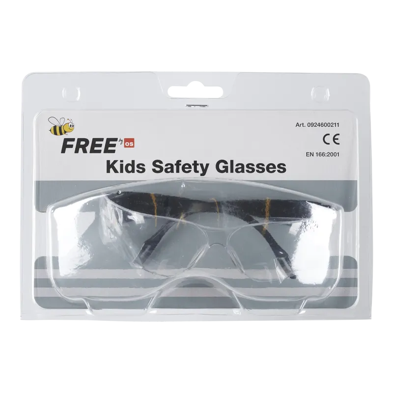 Beskyttelsesbrille Kids klar glas