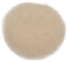 Lammeuldshætte ø130 mm velcro