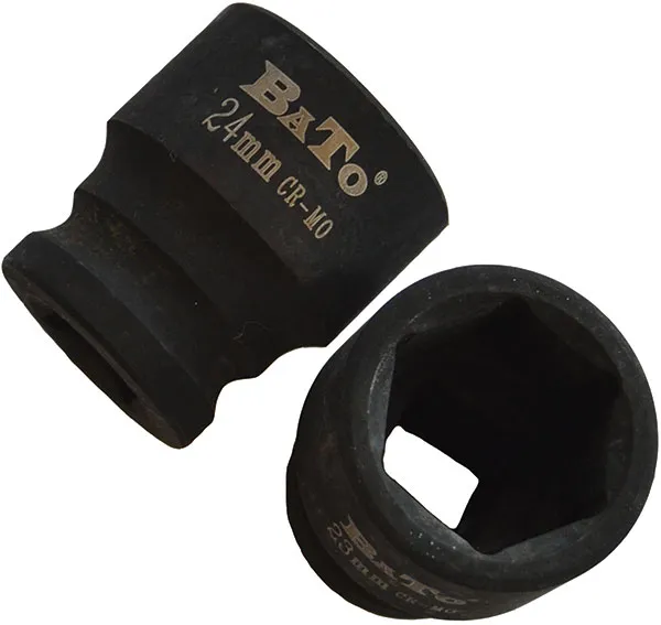 BATO Krafttop kort 1/2" x 21mm. 6kt.